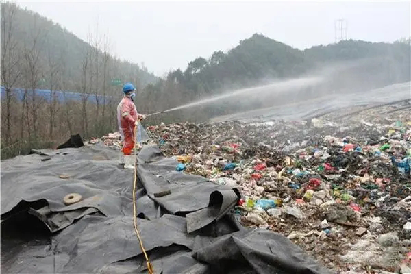 喷雾除臭系统处理垃圾填埋场恶臭