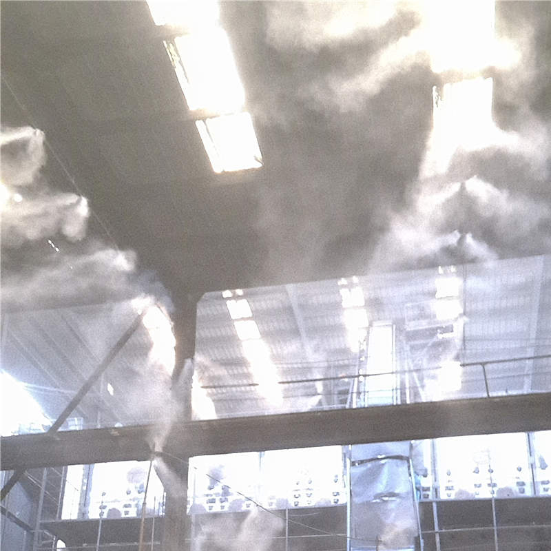 喷淋除尘设备和喷雾降尘设备的区别