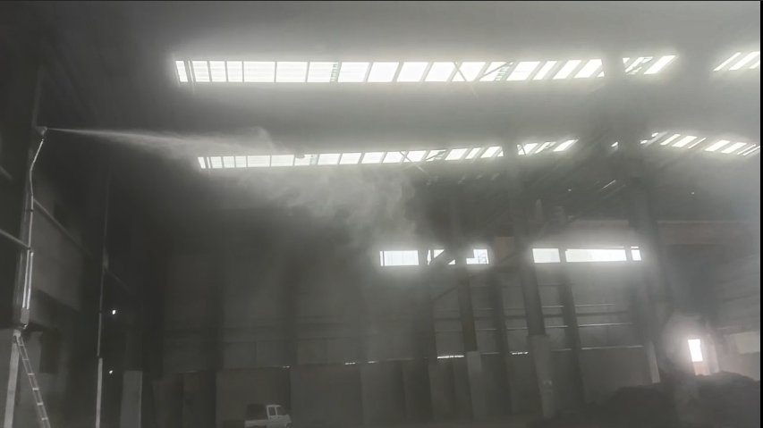 甘肃白银铅锌冶炼厂干雾抑尘设备项目