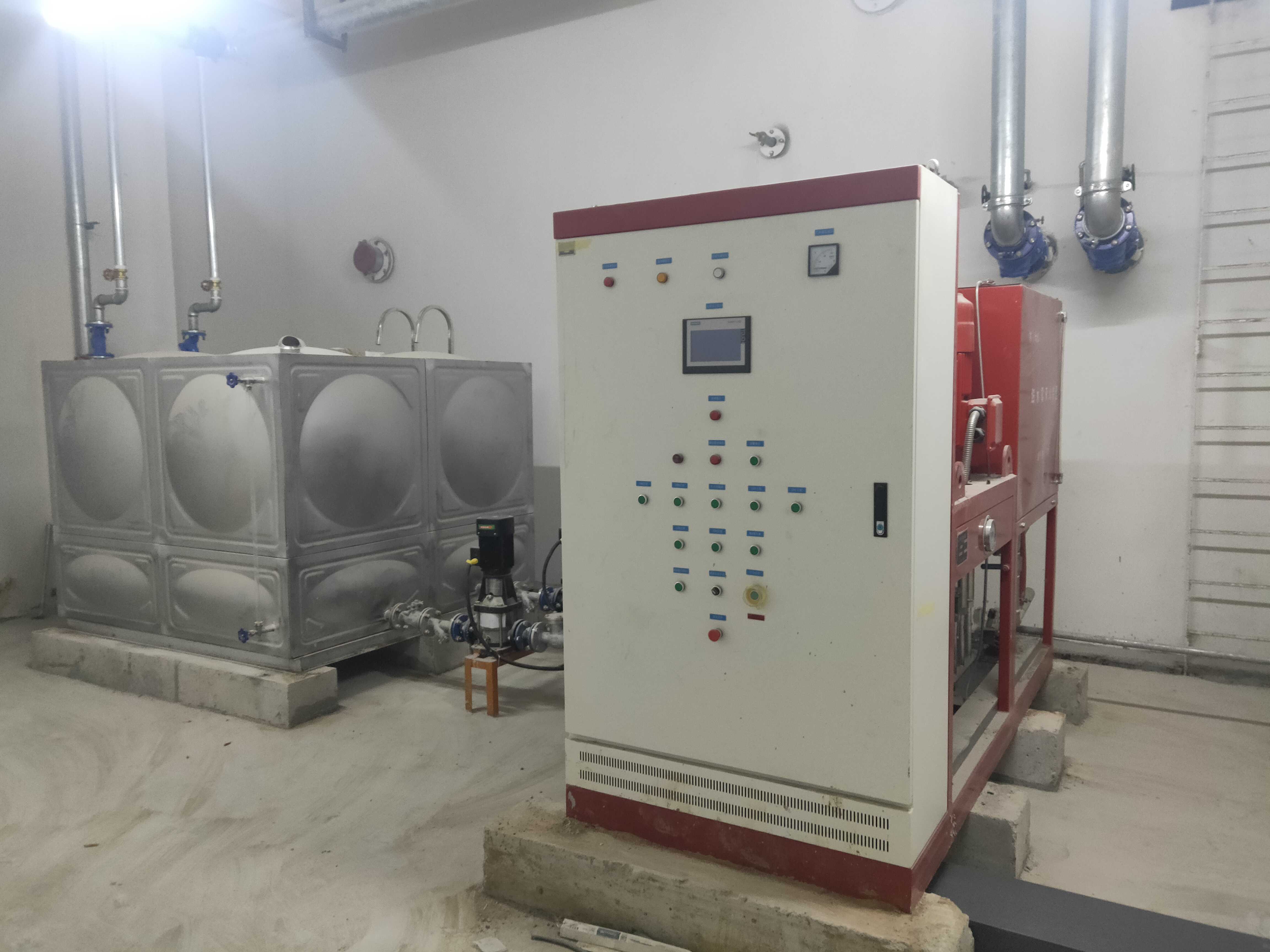 山西屯兰矿高压细水雾灭火系统