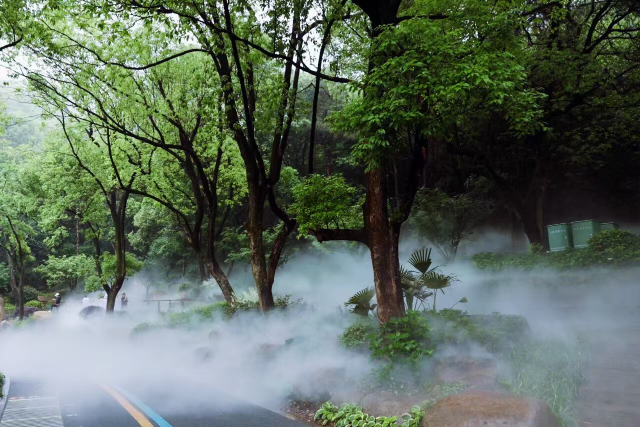 城市道路公园厂区厂房喷雾降尘除尘降低PM2.5设备