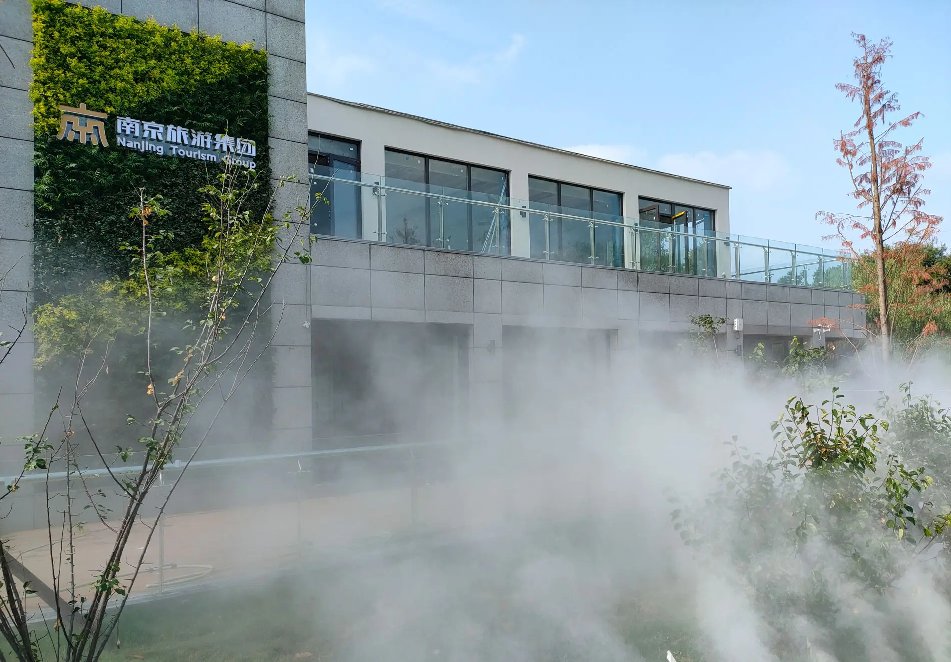 景区高压喷雾系统设备高效降温