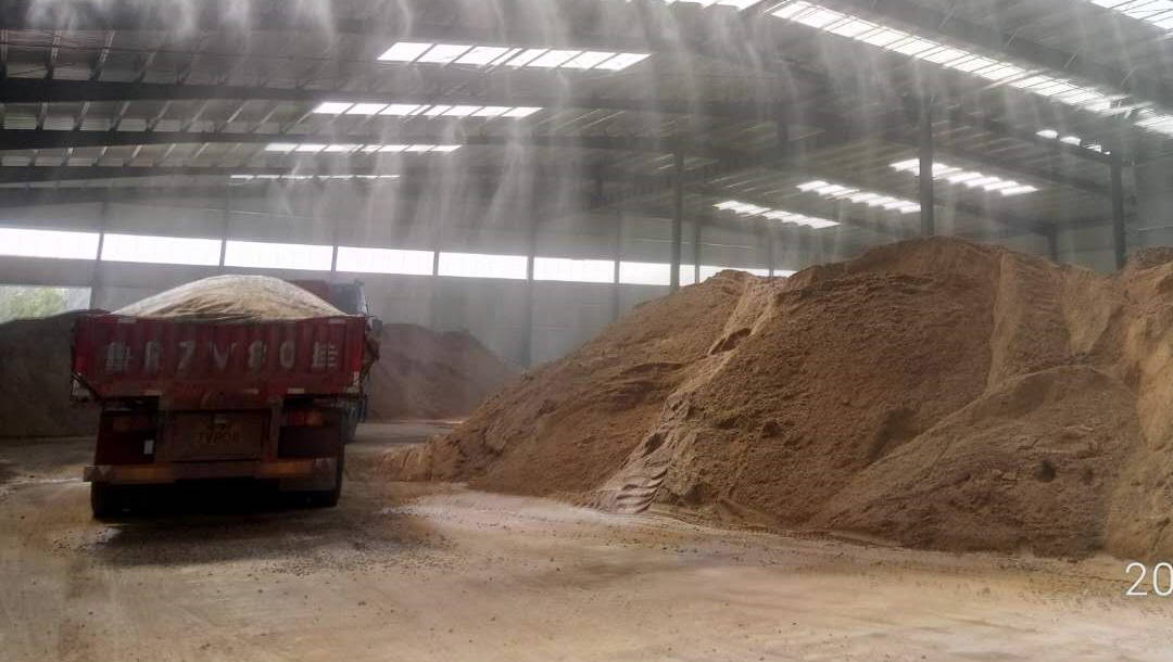 喷雾降尘设备在工业料仓中的实践应用