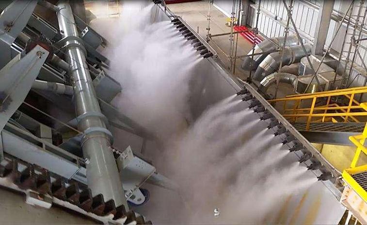 干雾抑尘系统在煤炭物流园区的应用