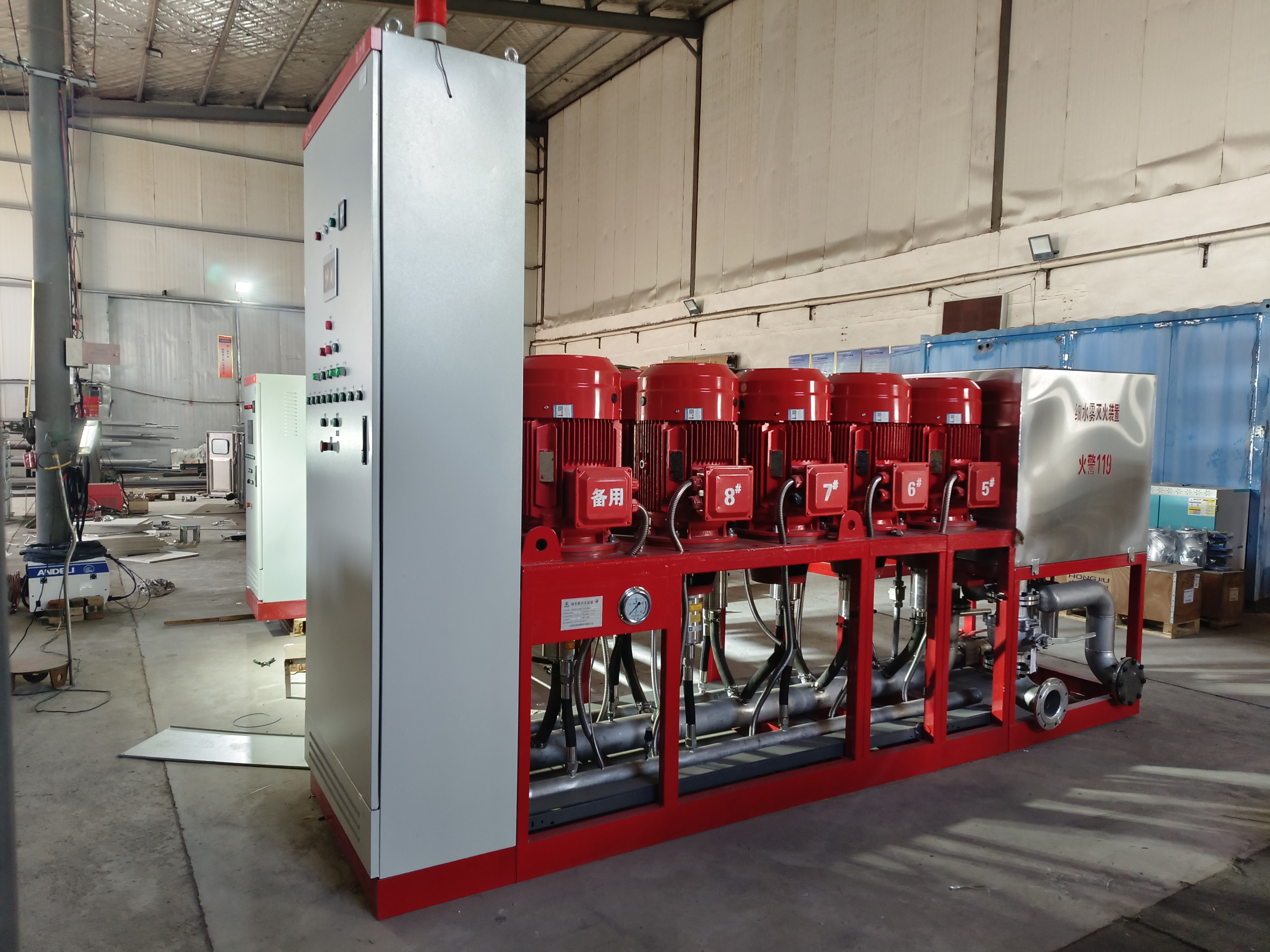 高压细水雾储水箱的常见故障原因